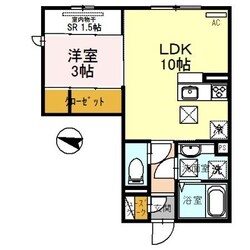 ファミール中之島の物件間取画像